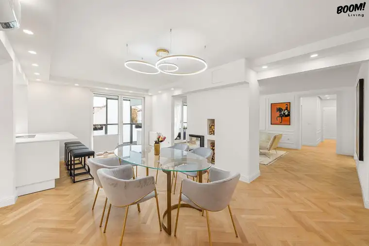 LUXURIÖSE CITY-RESIDENZ 205 M² *MIT TERRASSE // * Privat SAUNA *Offener Kamin * Luxuriöse Marmor Designerküche *Smart Home System
