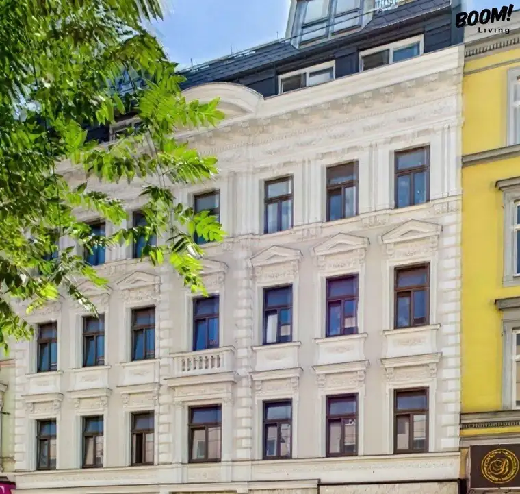 Revitalisierter Historischer Thaliahof – Stilvoll Wohnen &amp; Investieren im Wiener Altbau-Juwel // Hochwertige Ausstattung und moderne Technik