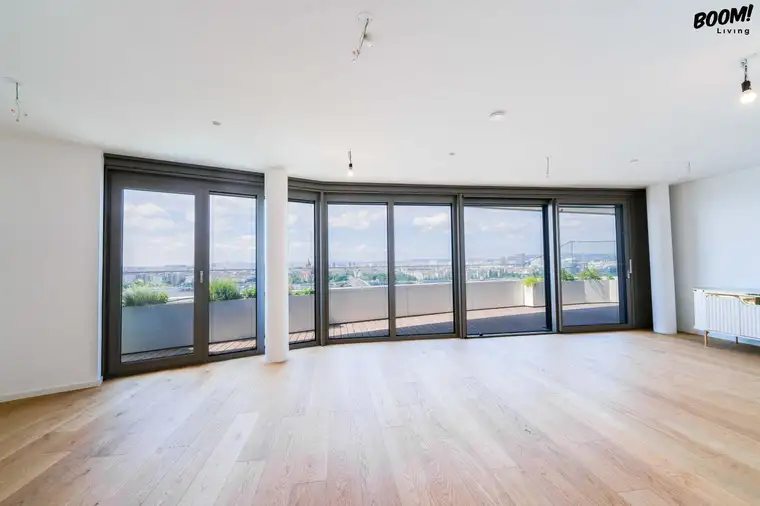 Danubeflats – Österreichs höchstes Wohnhochhaus mit atemberaubendem Ausblick, exklusivem Spa und urbanem Luxus direkt an der Neuen Donau