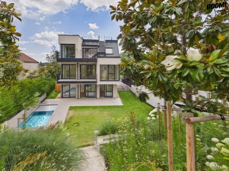 Drei außergewöhnliche Luxusresidenzen 1130 Wien – Hietzing | Private Gartenresidenz mit Pool | Penthouse mit exklusivem Dachgarten, Pool &amp; Whirlpool | Luxus in Perfektion