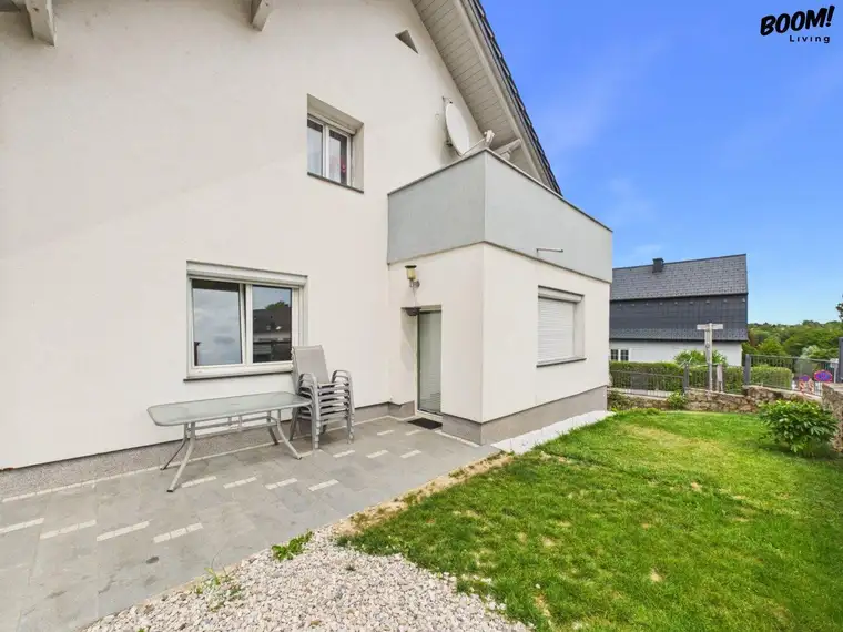 Garten, Terrasse &amp; Wohnkomfort – Attraktive 3-Zimmer-Wohnung