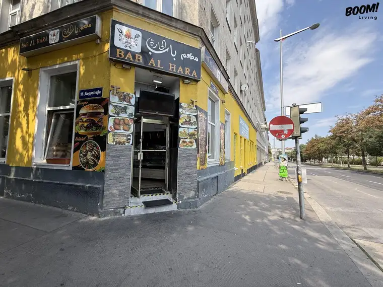 Etabliertes Restaurant „Bab Al Hara“ mit Gastgarten &amp; Ecklage direkt am Gürtel – nahe Lugner City