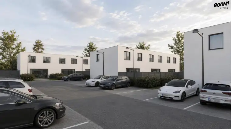 NEUBAU IN GROSSWEIKERSDORF | 16 Reihenhäuser ab € 390.000 | rund 110 m² Wohnnutzfläche + ca. 9 m² Terrasse + Eigengarten
