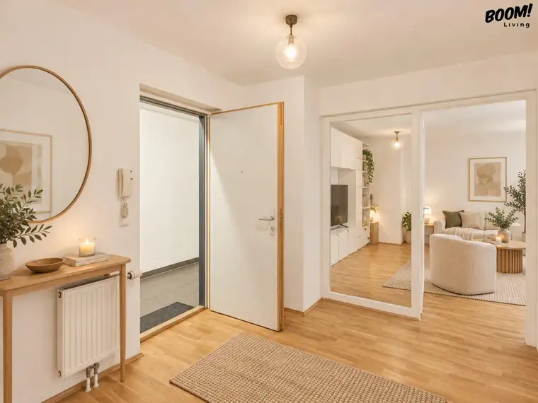 Helle 2-Zimmer-Baurechtswohnung mit Balkon – nahe AKH und U6