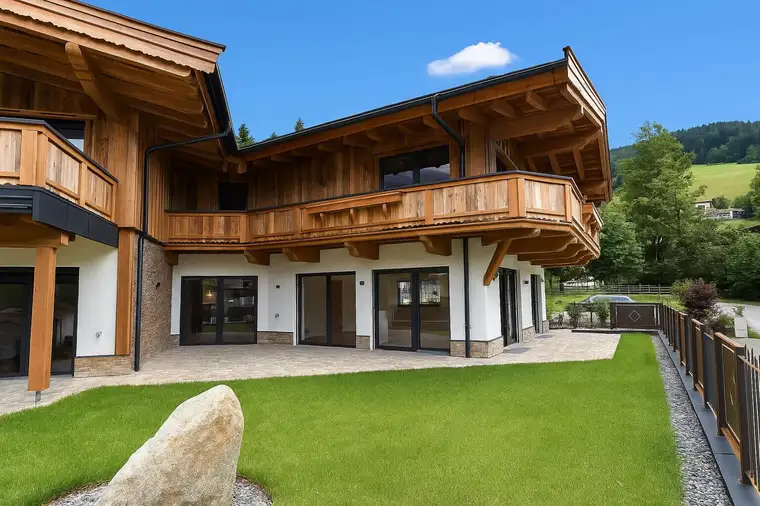 Modernes Wohnen in exklusiver Kleinanlage – Reihenendhaus in Scheffau
