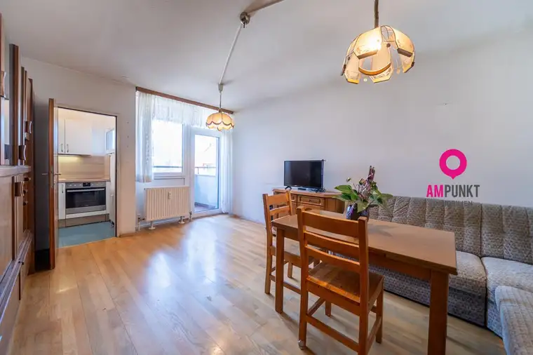 2-Zimmer-Wohnung mit Loggia in Schallmoos – besser geschnitten als viele größere!