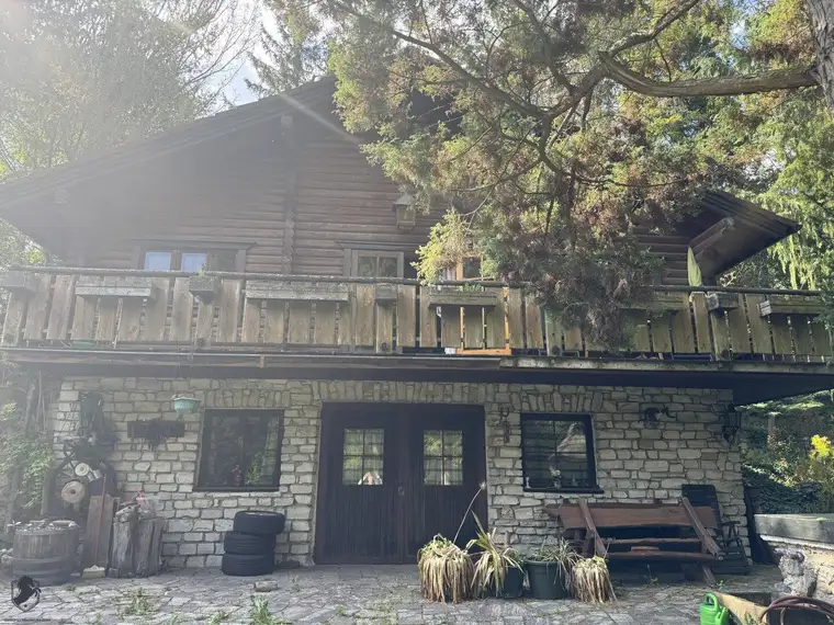 Fixpreis ! Kleines Juwel in Niederösterreich - Blockhaus mit Fischteich