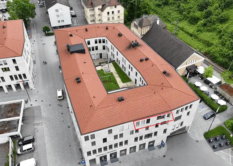 Moderne 3-Zimmer-Wohnung mit Loggia im Zentrum von Feldkirch (JP1,Top16)