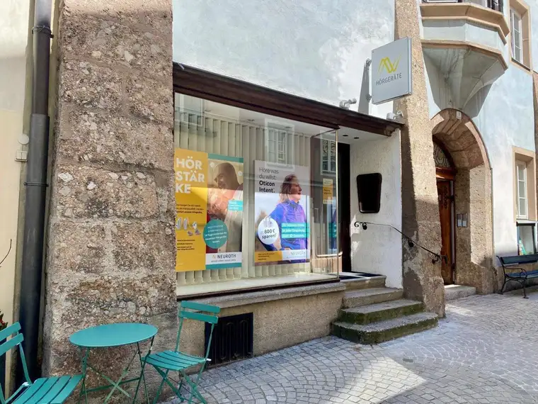 Attraktives Geschäftslokal in strategischer Spitzenlage in Hall