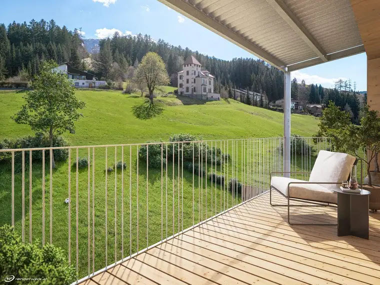 Exklusiv Wohnen "Am Park" in Aldrans mit herrlichem Blick übers Inntal