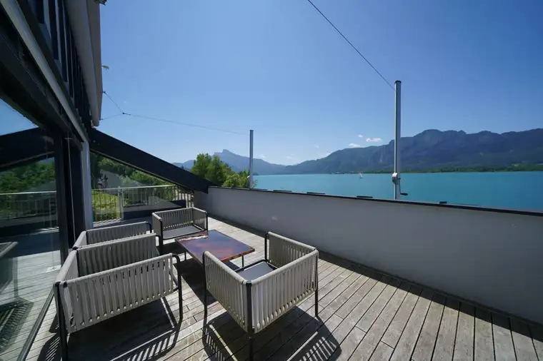 Penthouse für Zwei mit Bade- &amp; Bootsliegeplatz