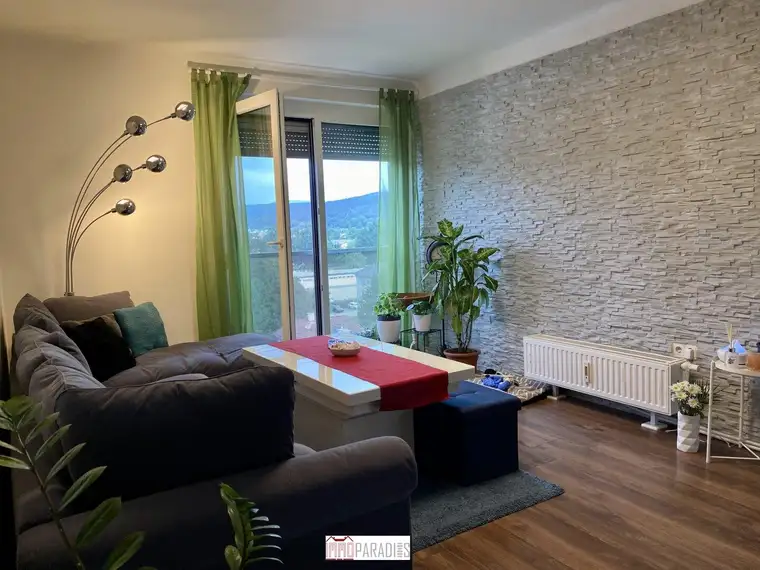 Modernisierte 3-Zimmer-Wohnung im Dachgeschoß in 2560 Berndorf