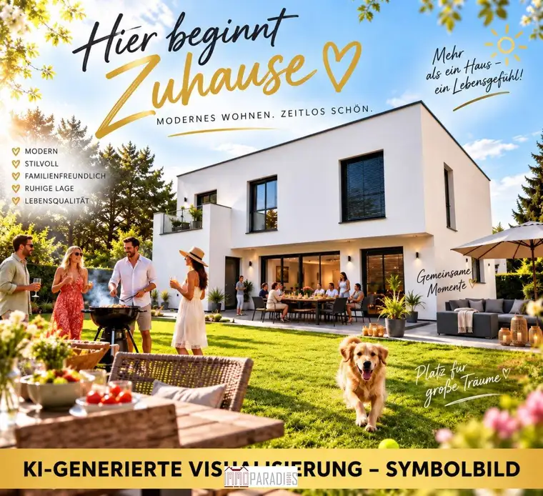 Weihnachten im neuen Haus? Vielleicht schon dieses Jahr hier…..