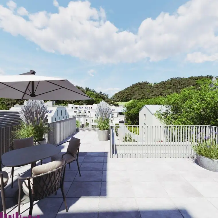 Ihr privates Paradies mit Terrassen-Fernblick oder Garten in Nähe Maurer Wald kaufen - PROVISIONSFREI !!