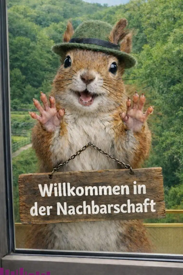 Kühle Waldluft im heißen Sommer am Balkon genießen 
