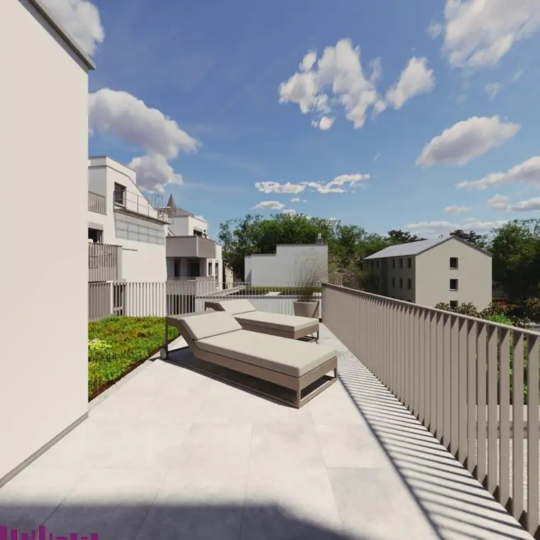 Ihr privates Paradies mit Terrassen-Fernblick oder Garten in Nähe Maurer Wald kaufen - PROVISIONSFREI !!