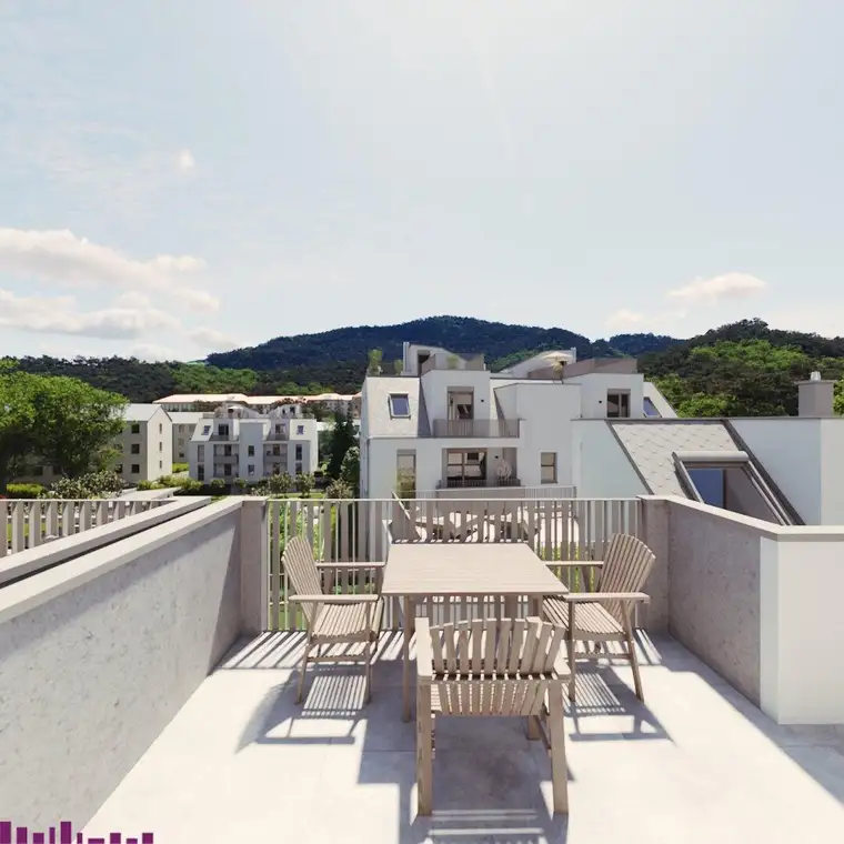 Ihr privates Paradies mit Terrassen-Fernblick oder Garten in Nähe Maurer Wald kaufen - PROVISIONSFREI !!