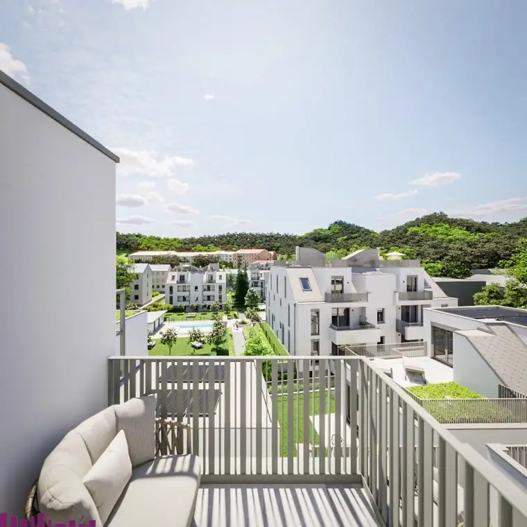 Ihr privates Paradies mit Terrassen-Fernblick oder Garten in Nähe Maurer Wald kaufen - PROVISIONSFREI !!