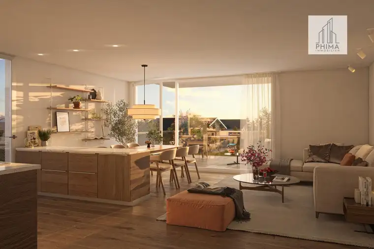 3- Zimmer Neubauwohnung in einer Sackgasse