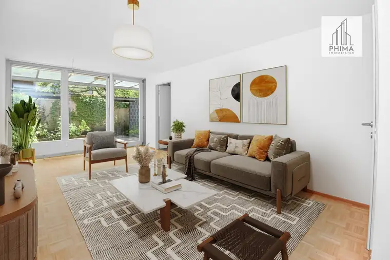 Ruhig gelegene 2-Zimmer Gartenwohnung in Seenähe!