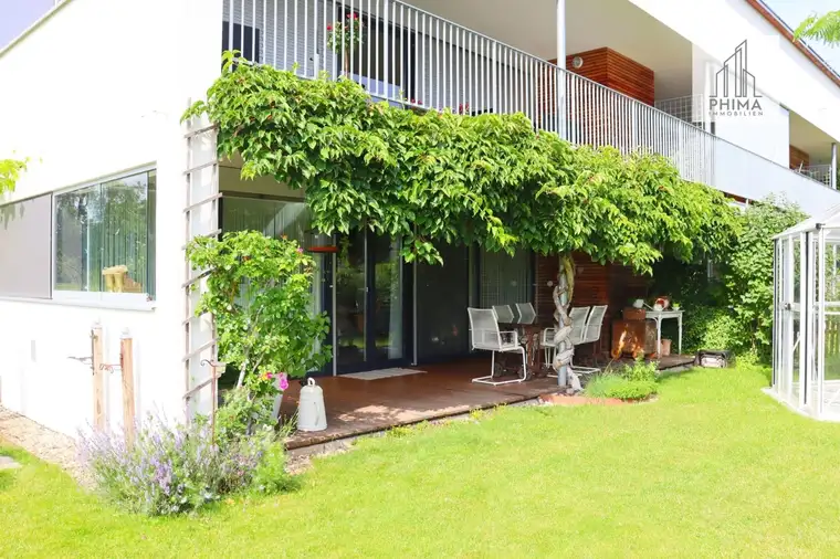 Ruhig gelegene 3-Zimmer Gartenwohnung mit Blick ins Grüne