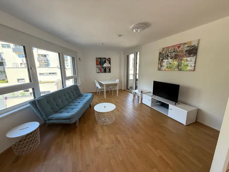 Freundliche 2-Zimmer-Wohnung voll eingerichtet, Deckenkühlung, nahe U3 Kendlerstrasse 