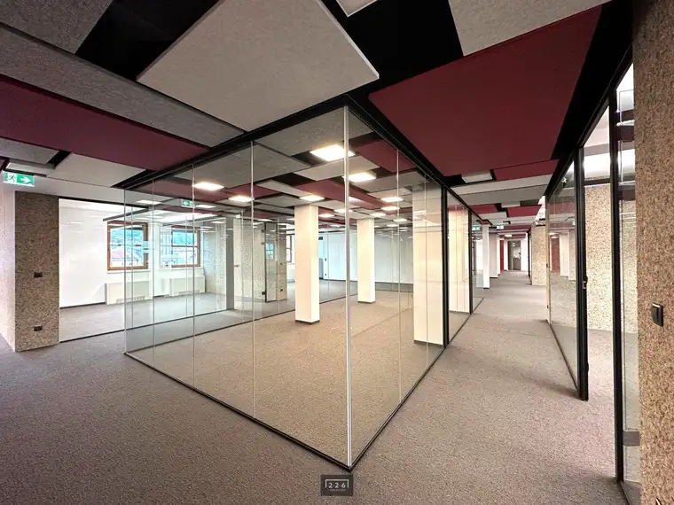 226 Immobilien: HIER entsteht IHRE neue Bürofläche im Zentrum von Innsbruck / Fertigstellung erfolgt, Bezug AB SOFORT!
