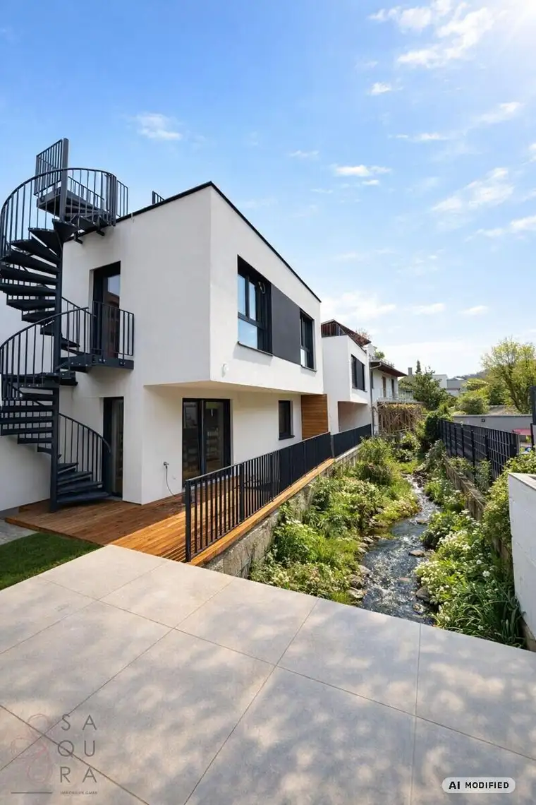 Exklusiver Neubau mit Bachkulisse &amp; Smart Home in Kaltenleutgeben