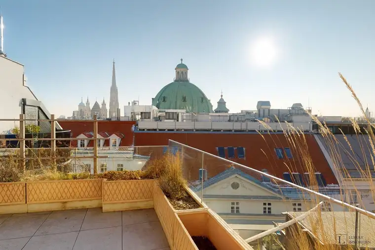 At Vienna’s Finest Address // 200m² Penthouse with 40m² Terrace Overlooking St. Stephen’s Cathedral