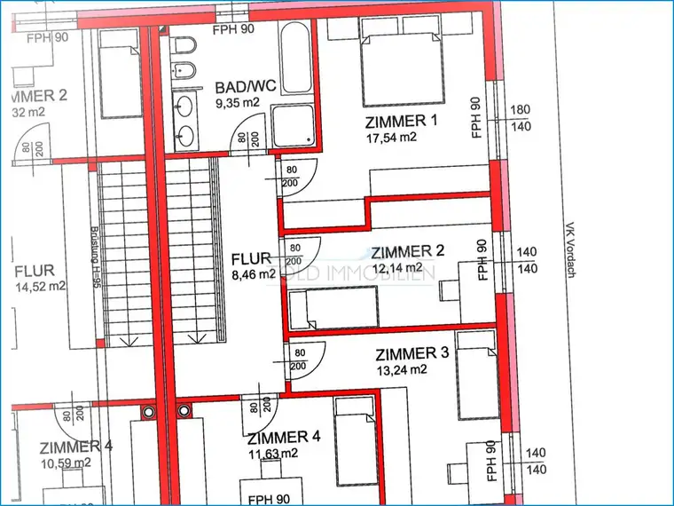 Neubauprojekt - Reihenhausanlage in HeinfelsEck-Haus Nr. 3 mit über 200 m² Garten