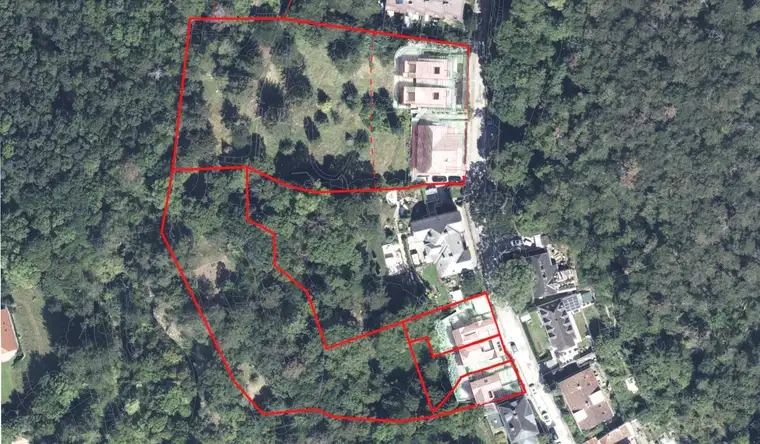 Exklusives Wohnbauprojekt in Villenruhelage - Baugenehmigtes Projekt in Naturschutzlage mit Rundum-Wald-Grünruhelage