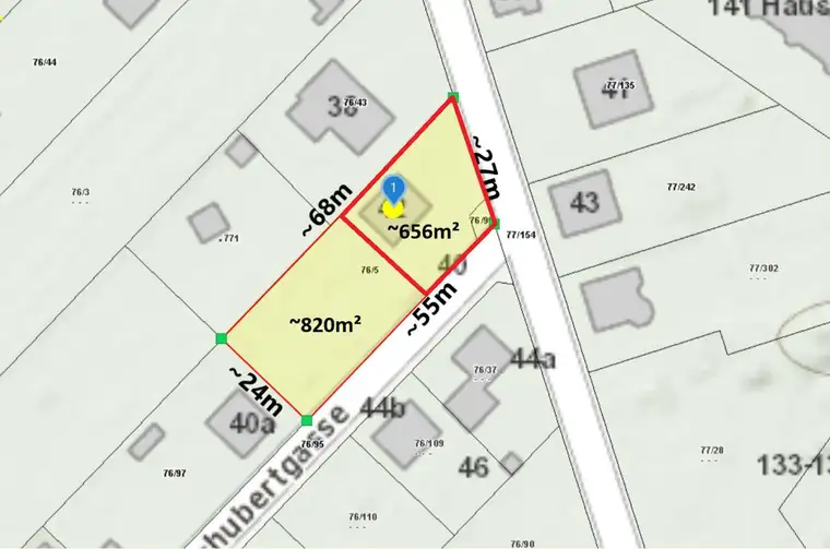 Nachbarparzelle ebenfalls verfügbar I tolles Eckgrundstück mit bestehendem Haus I Grün-Ruhelage I ca. 20 Autominuten von Wien I