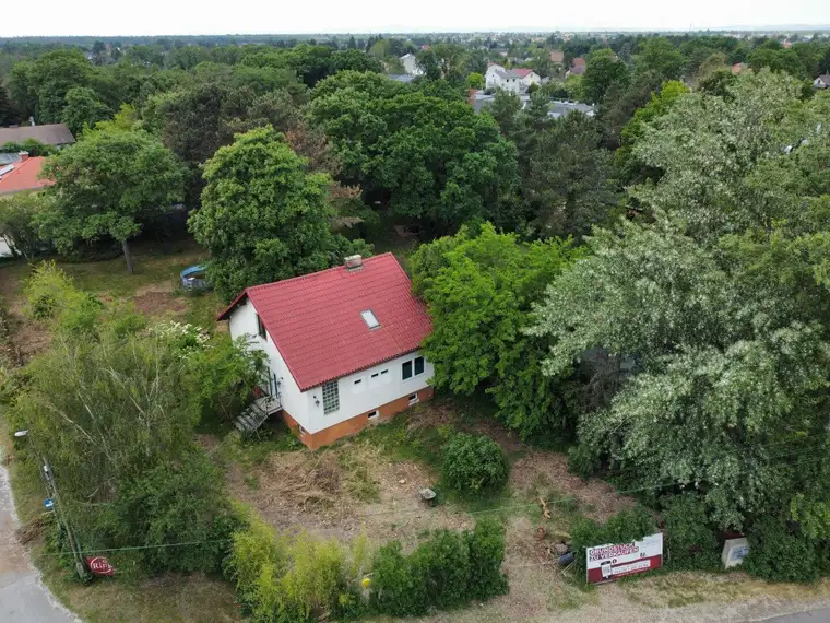 Nachbarparzelle ebenfalls verfügbar I tolles Eckgrundstück mit bestehendem Haus I Grün-Ruhelage I ca. 20 Autominuten von Wien I