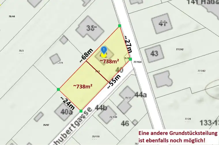 Nachbarparzelle ebenfalls verfügbar I ideales Baugrundstück mit viel Potential I Grün-Ruhelage I ca. 20 Autominuten von Wien I