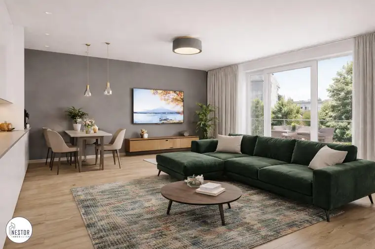 Provisionsfrei! Erstbezug | Exklusive 3-Zimmer-Wohnung mit Terrasse und Loggia im Herzen von Liesing – Schlüsselfertig