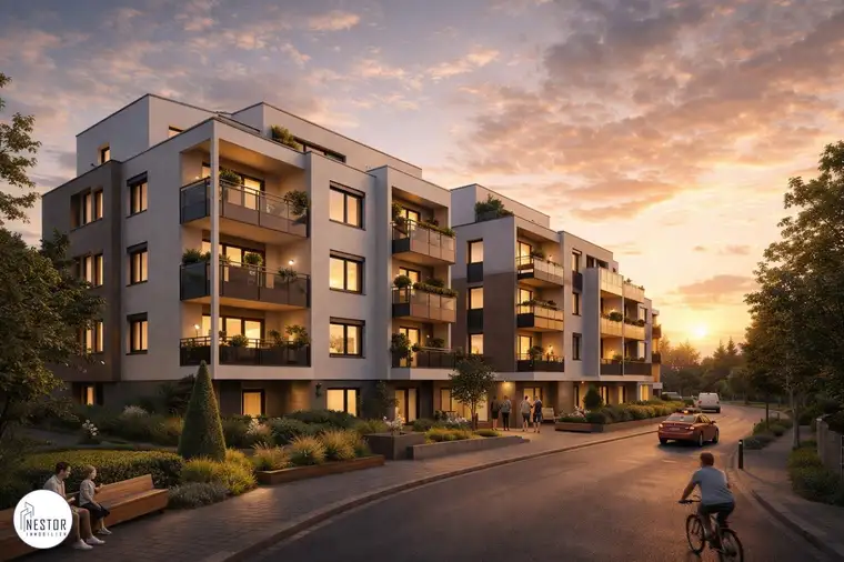 Moderne 4-Zimmer-Gartenwohnung – Erstbezug &amp; Provisionsfrei in Floridsdorf