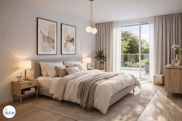 Provisionsfrei: Kompakte 1-Zimmer-Wohnung mit Terrasse/Balkon in urbaner Lage