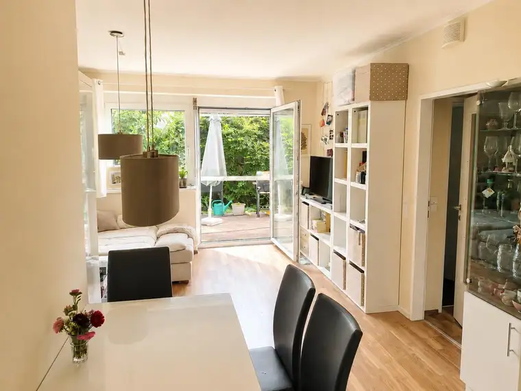 Perfekt geschnittene 3-Zimmer Wohnung mit 124 m2 Eigengarten in Leobersdorf