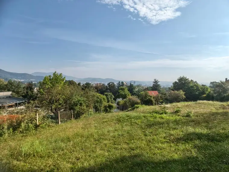 Mit Blick über Graz - Grundstück in Wetzelsdorf