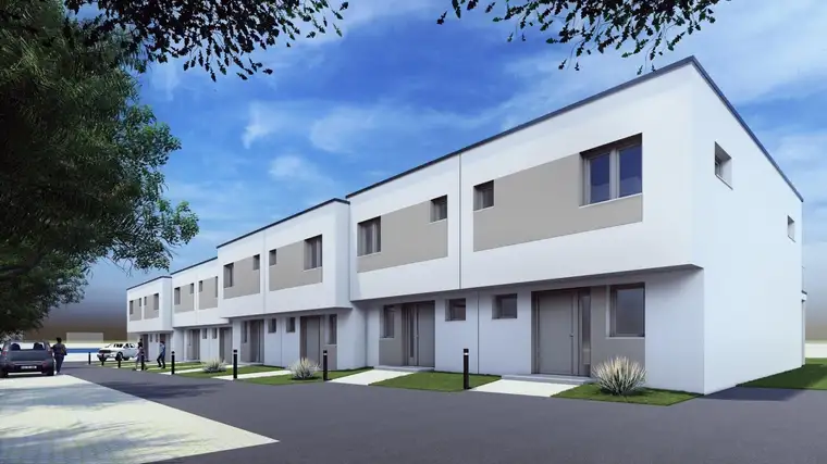 Familientraum in Massivbauweise – Modernes Reihenhaus mit Garten - inkl. PV ANLAGE