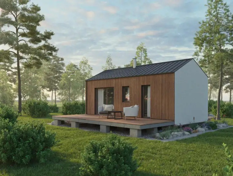Wir bauen Ihr neues Kleingartenhaus auf Ihr Baugrundstück, schlüsselfertiger Hauspreis ohne Baugrund