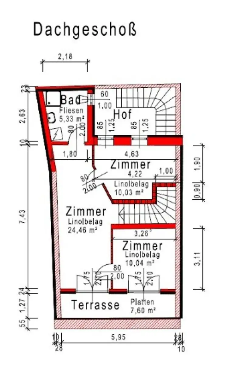 Altbauhaus mit 4 Einheiten mit insgesamt 230 m² Nutzfläche für Anleger oder Selbstnutzer