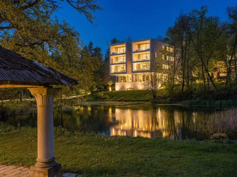 Exklusive Gartenresidenzen im Schlosspark Velden