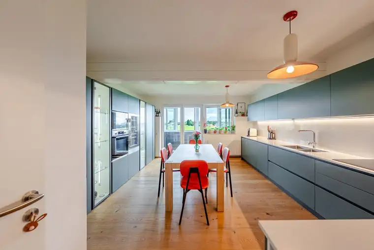 Dachgeschosswohnung „Gartenliebe" mit Eigengarten und Doppelgarage