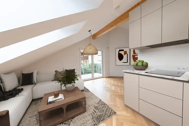 2Z-Neubau-Dachgeschosswohnung ''Gipfelstürmer''. Wohnbauförderung möglich!