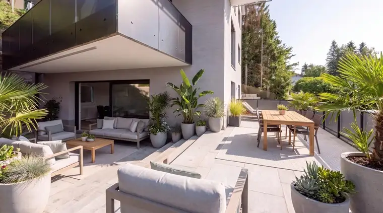 Neubau-3Z-Wohnung „Sonnenterrasse“ – mit Lift direkt in die Wohnung. WBF möglich!
