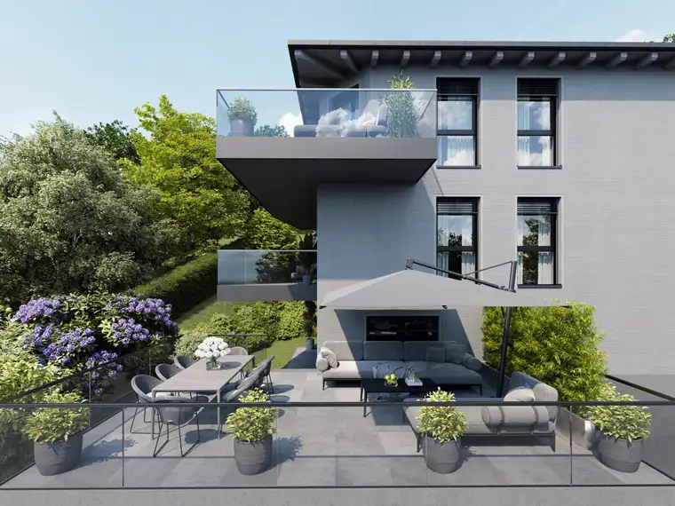 Triada Hof4Z-Wohnung "Dachgarten" Wohnbauförderung möglich!