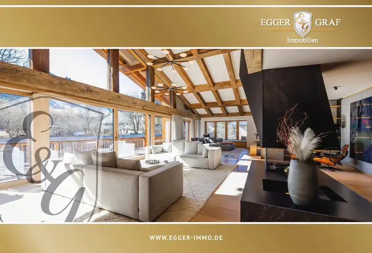 Einzigartiges Penthouse im Herzen von Kitzbühel mit Hahnenkammblick