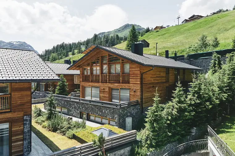 A unique opportunity to purchase 3 newly built stand alone chalets in Lech am Arlberg with direct ski-in access