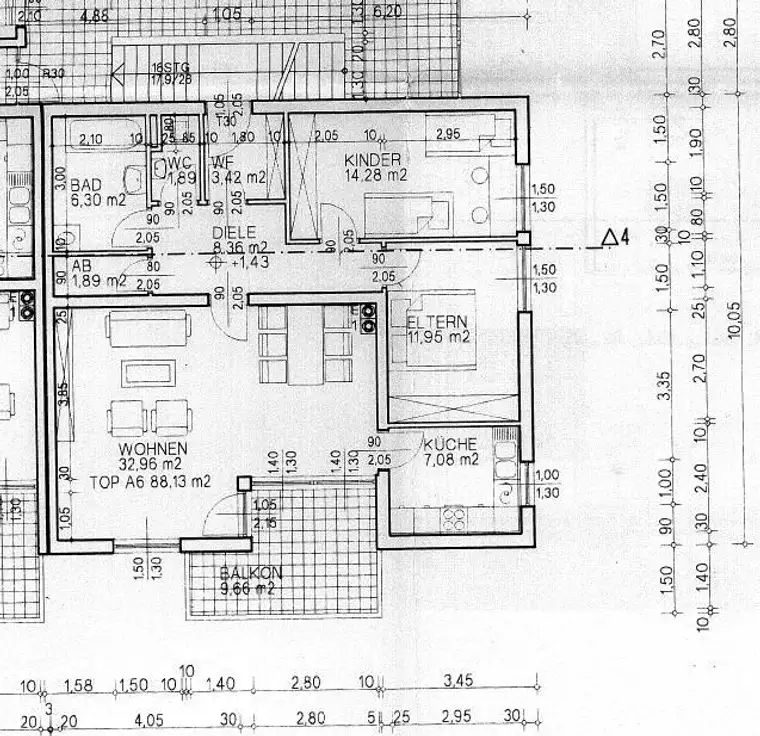 Schöne 4 Zimmer Wohnung in Telfs 88 m2